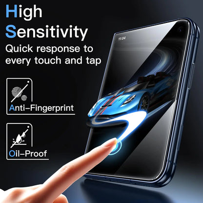 Screen Protector For iPhone Duo Tempered Glass Film Easy Installation High Clarity Anti Scratch Film