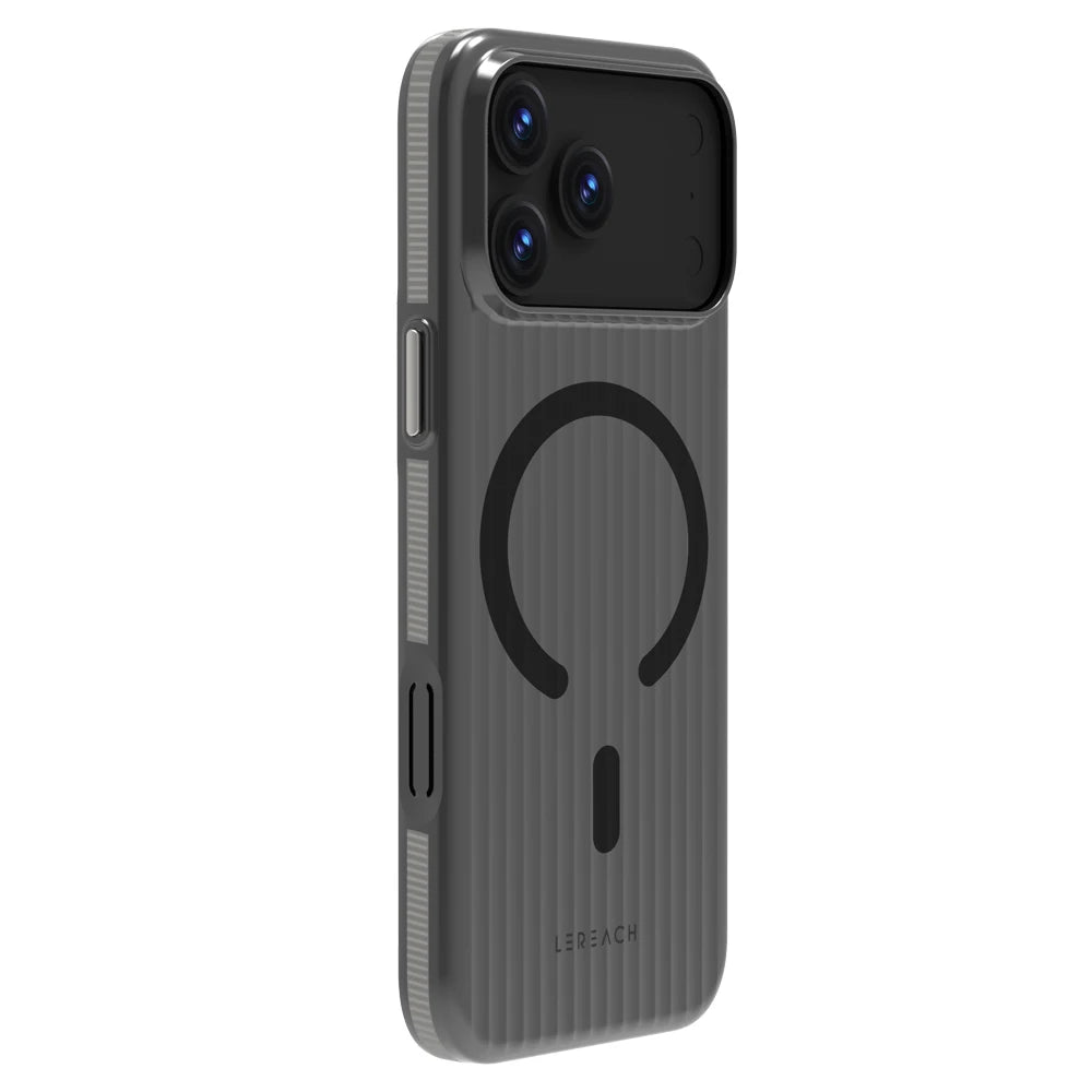 Lereach for iPhone 18 Pro Max 17 Pro Max 18 Pro 17 Pro Corrugated Matte Phone Case Anti-Slip Slim Fingerprint-Resistant
