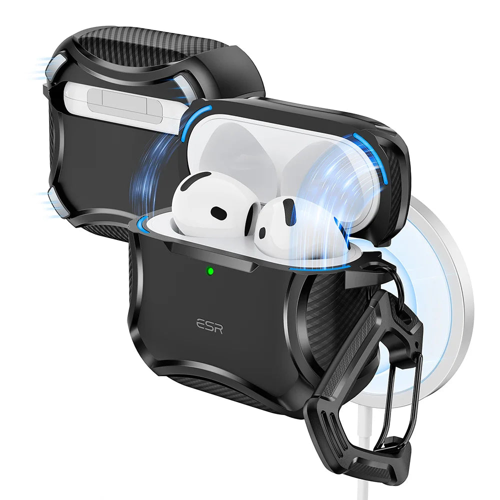 ESR for AirPods 5 Case (2026)&AirPods 4 Case (2024)Powerful Drop Protection Earphone Cover Compatible with AirPods 4/5 Gen