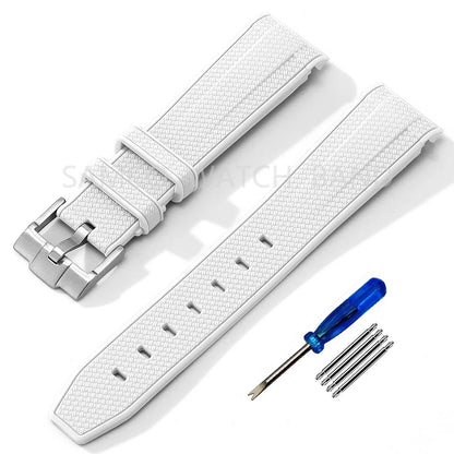 Silicone Strap for MoonSwatch Watch 20mm Rubber Replacement Band for Omega X Swatch Speedmaster Watch Bands