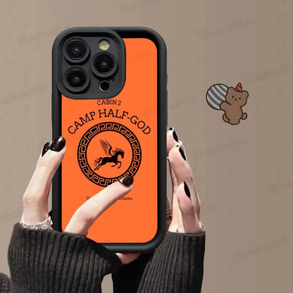 P-Percy J-Jackson Poseidon Camp Phone Case For iPhone 11 12 13 14 15 16 17 Pro Max Plus Shockproof Protecti Case