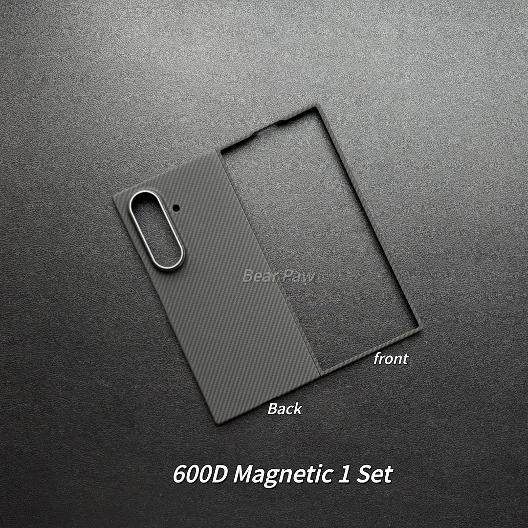 For Z Fold7 Magnetic Hinge Case Aramid Carbon Fiber Magnetic Case Ultra thin Cover For Ssamsung Z Fold 7 W26 Mobile Phone Cases