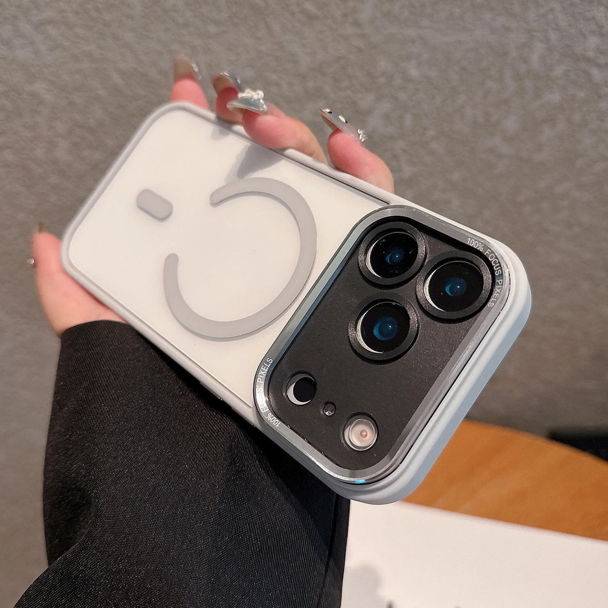 Clear Magnetic Phone Case for iPhone 18 Pro 11 12 13 16 17 ProMax Air 14 15 For Magsafe Luxury Wireless Charging Protector Cover