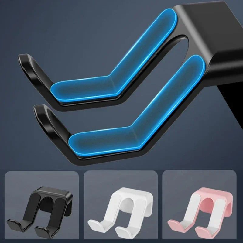 Multi Functional Wall Mount Headphones Controllers Holder Stand No Punch Easy Install Compact for Nintendo Switch Sony Xbox