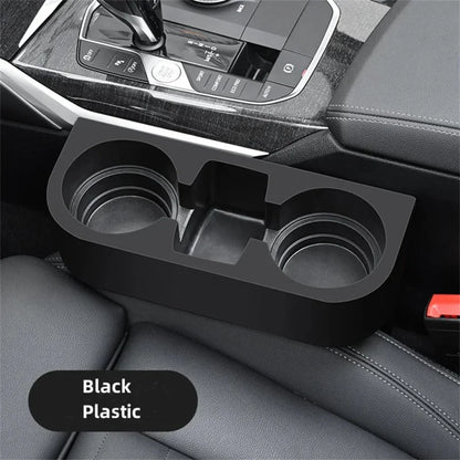 Car Cup Holder Seat Gap Organizer Storage Middle Box Auto Water Double Both Cup Drink Bottle Can Phone Keys Storage Holder Stand