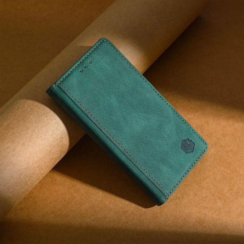 Flip Book Holster Case For Redmi 15 Phone Cover Leather Etui Redmi 15 Case Global Version Xiaomi Case Redmi 15 4G 5G Redmi15 Bag