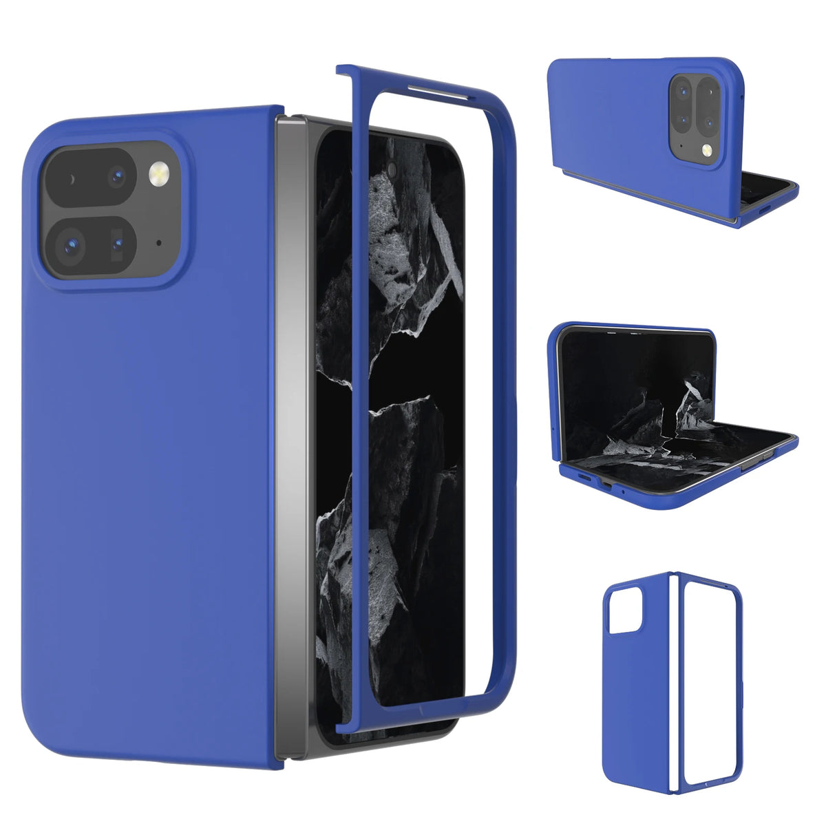 Ultra Thin Hard Case for Google Pixel 10 Pro Fold / Pixel 9 Pro Fold Case Matte Plastic PC Protection Phone Capa Cover