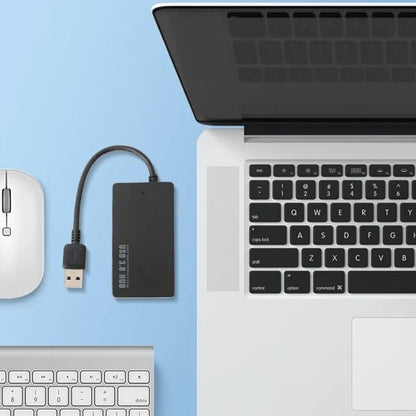 High speed USB3.0 Hub, Ultra Slim 4 Port Multi Splitter Extension Expansion Adapter Cable For PC Laptop, Desktop, Printer