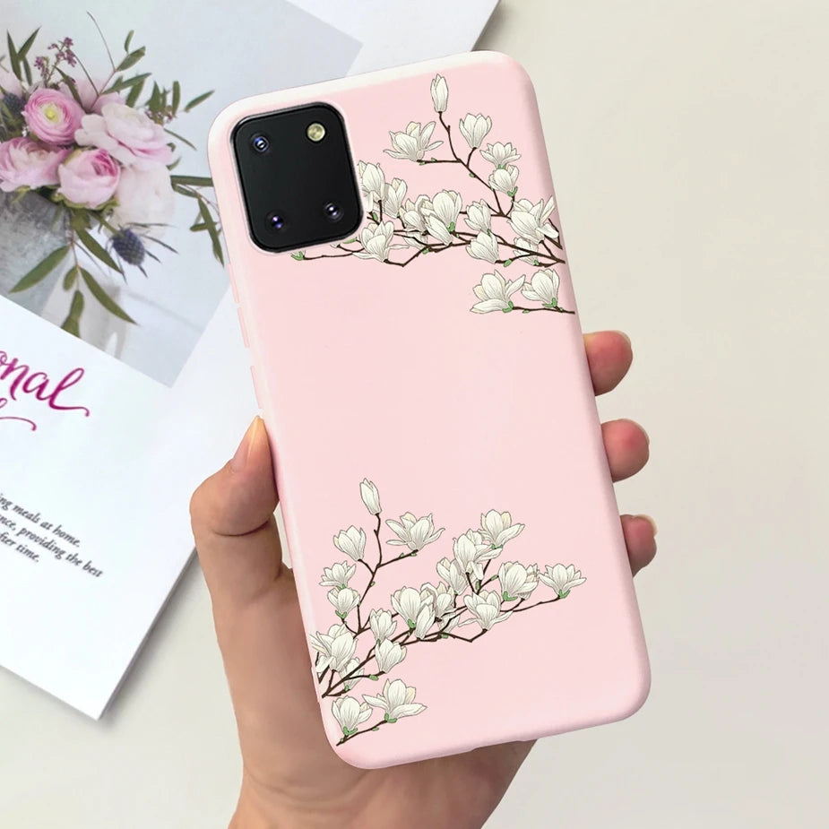 For Samsung Galaxy Note10 Lite Case SM-N770F 6.7'' Popular Candy Painted Cover Soft TPU Phone Case For Samsung Note 10 Lite Bags