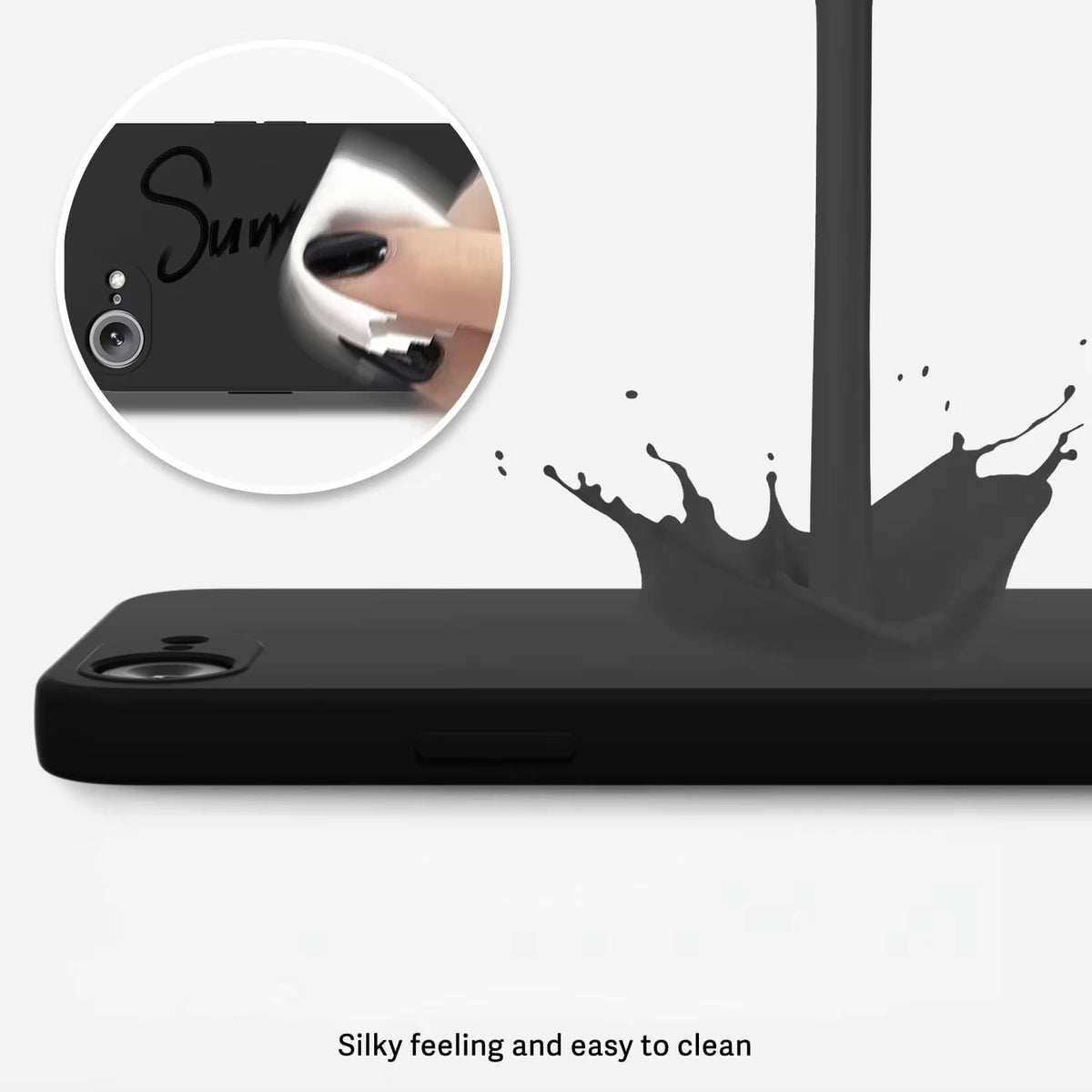For iPhone 17e Case Cover iPhone 16e Capas Soft Shockproof Phone Bumper Back Armor Original Liquid Silicone Fundas For Apple 17E