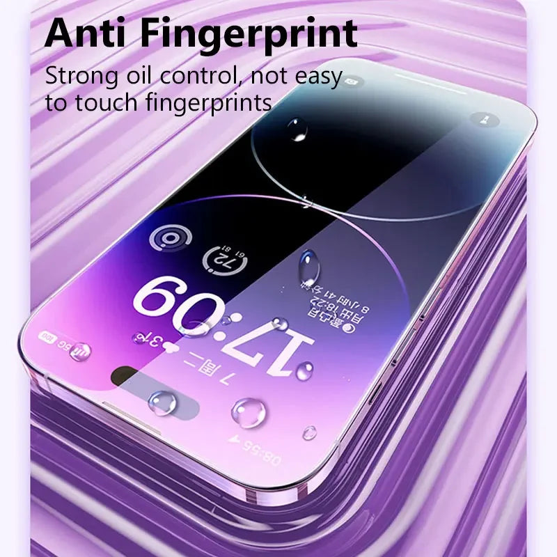 1-5Pcs Tempered Glass For iPhone 17 16 13 12 11 14 15 Pro Max  Screen Protector For IPhone17Pro XR X XS 8 Plus Protective Glass