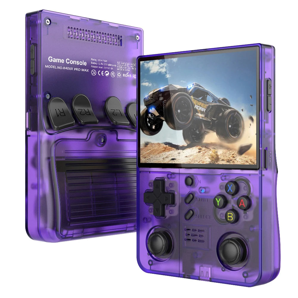 BOYHOM R 40XXPROMAX Retro Handheld with ARKOS2.0, 4.2" HD IPS Screen, 4500mAh, WiFi - Portable Classic Gaming Best Gift