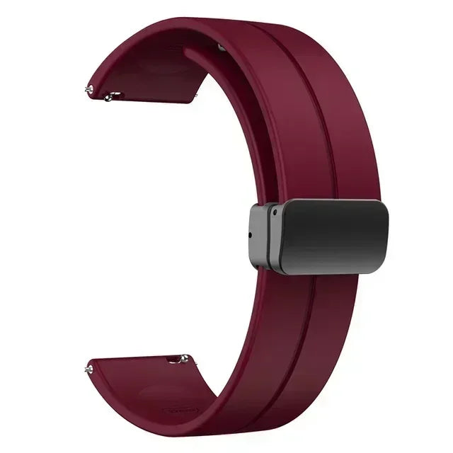 Magnetic Folding Buckle Band for MEVADEN Y22 SmartWatch Silicone Strap for MEVADEN Y22 Watchband Bracelet