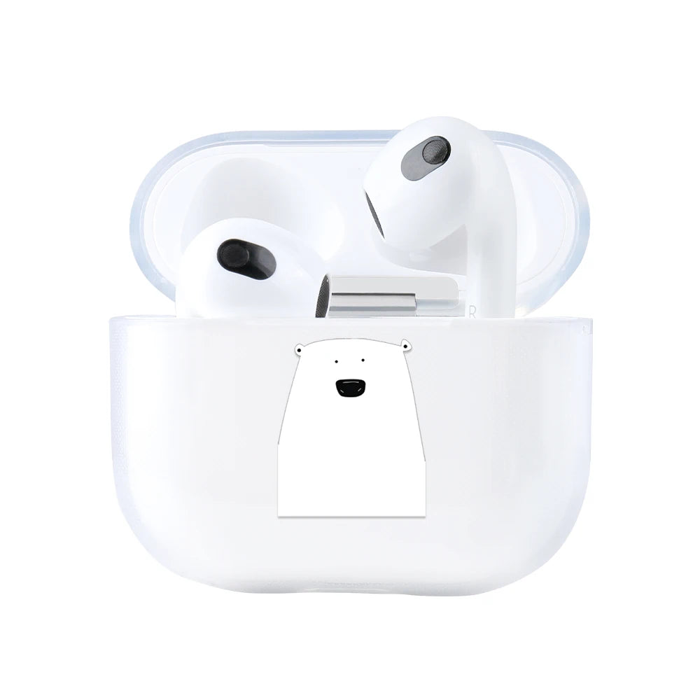 Cute Cartoon Pattern Earphone Case for Airpods 4th 3rd 2 Pro 3 2 Shockproof Cover for Airpod 2 3 1 Protective Accessorie Shell