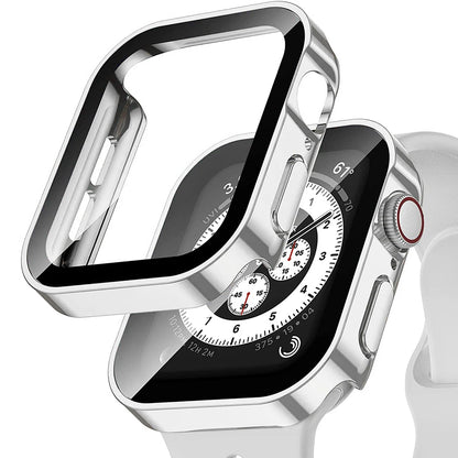Waterproof Watch Case+Glass for Apple Watch 40/41/42/44/45/46mm, Scratch-Resistant Protective Case, for Series 11 10 987654 SE
