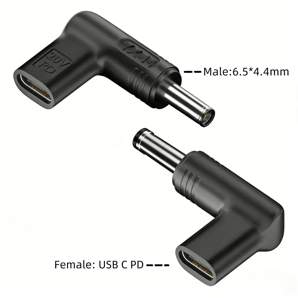 PD 100W Type C to Universal Laptop Charger Converter for Asus Lenovo Hp Dell Acer Samsung USB C Fast Charger Adapter Connector