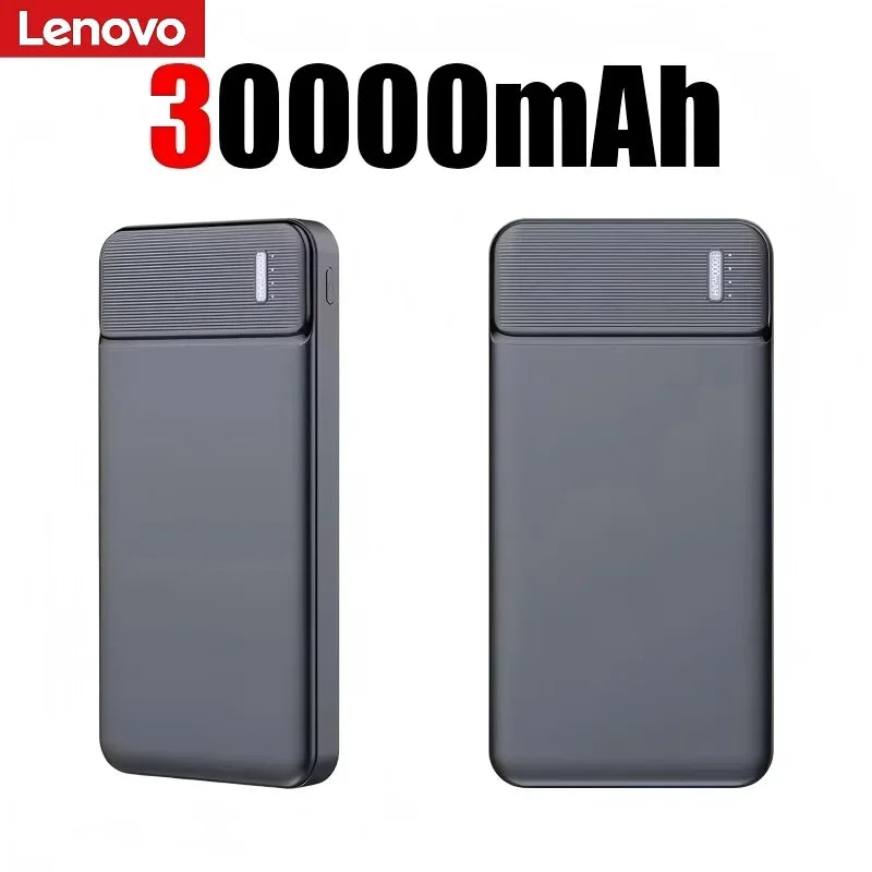Lenovo 500000mAh Portable Power Bank 120W Large Capacity Super Fast Charging Powerbank Outdoor Travel External Battery 2027 New