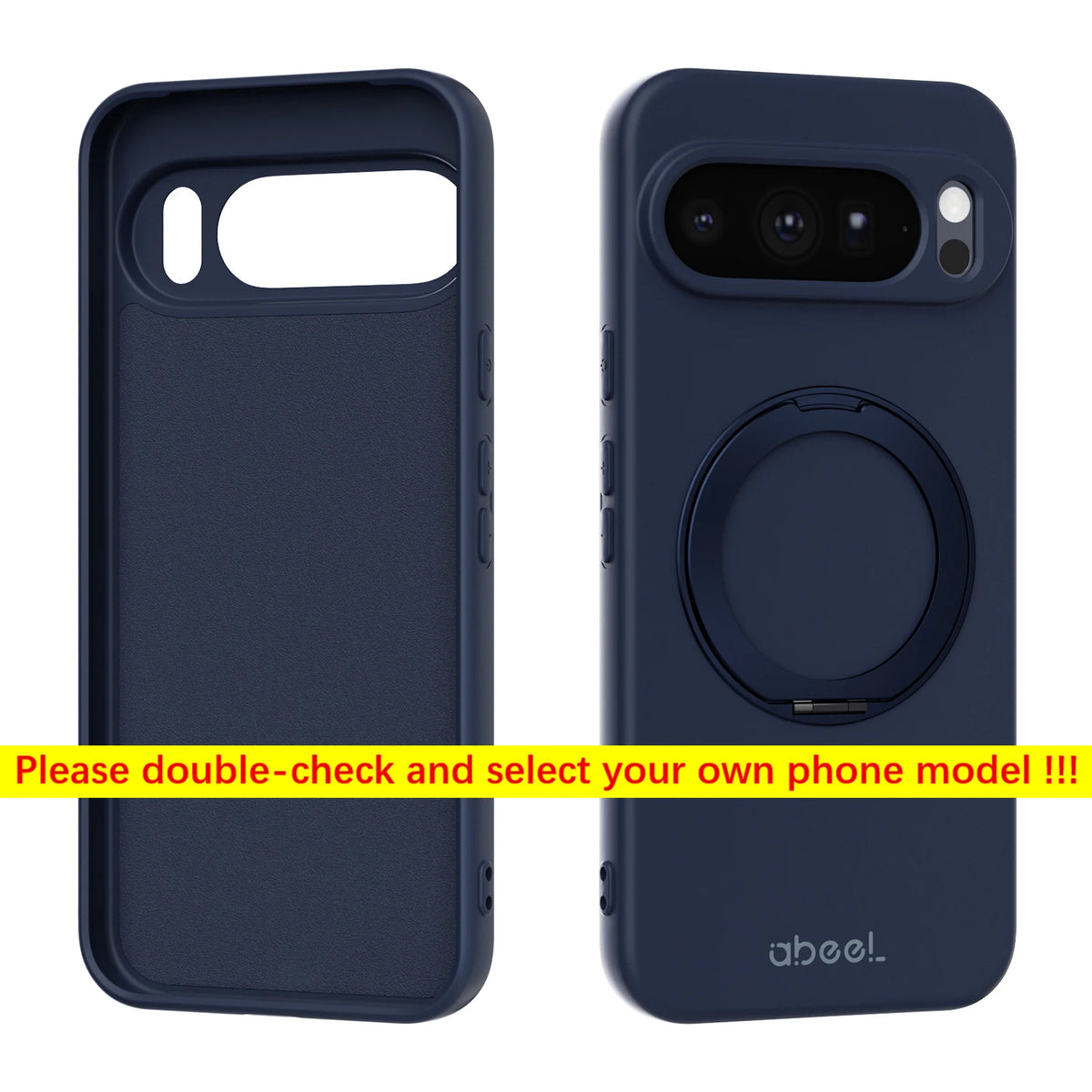 For Google Pixel 11 10 9 Pro XL 10a 9a Phone Case 360° Rotate Magnetic Holder Luxury Skin Friendly Feel Silicone Stand Covers