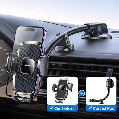 Joyroom Car Phone Holder Mount 360° Widest View Universal Handsfree Auto Air Vent Flexible Long Arm Phone Mount  JR-ZS259