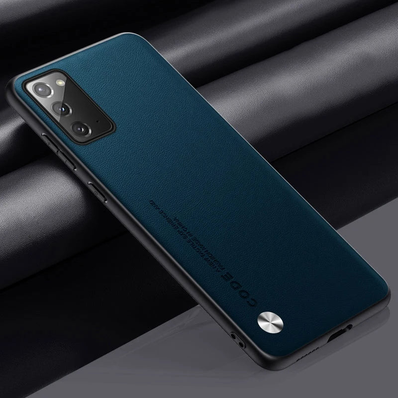 Case For Samsung Galaxy Note 20 Ultra Protective Cover Luxury Leather Phone Case For Samsung Note 20 Ultra 5G Silicone Coque