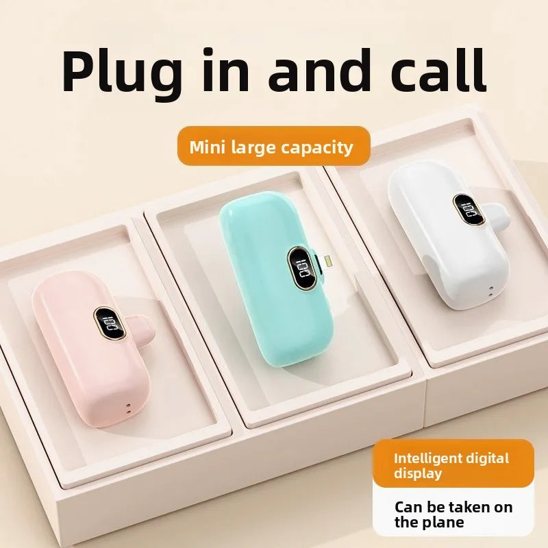 Mini Power Bank 10000mAh PowerBank Fast Charging Portable Charger for IPhone 17 16 14 13 12 Xiaomi Samsung Poco External Battery