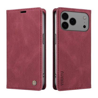 Magnetic Leather Wallet Flip Cover For Apple Iphone 17 16 16E 15 14 13 12 11 XS XR Air Plus Pro Max ProMax Mini | Premium Case