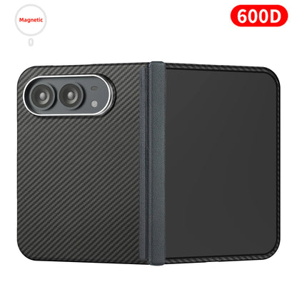 Suitable for iphone duo case,carbon fiber Kevlar aramid fiber hard shell,lightweight magnetic Slim light black cover premium