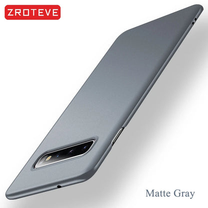 S10 Plus Case ZROTEVE Ultra Slim Hard PC Frosted Cover For Samsung Galaxy S10 E S8 S9 Plus S10E Lite 5G Shockproof Phone Cases
