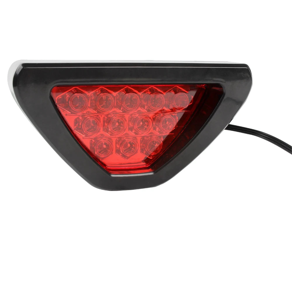 Warning Light Triangle LED Flash Bulbs Tail Light Red Fog Lamp Car Brake Light Universal