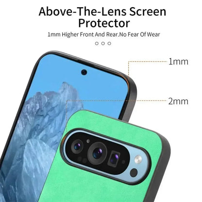 Fashion Skin-friendly PU Leather Slim Case For Google Pixel 11 10 9 Pro XL 8 7 9A 8A Magnetic Charge Full-Pack Shockproof Cover