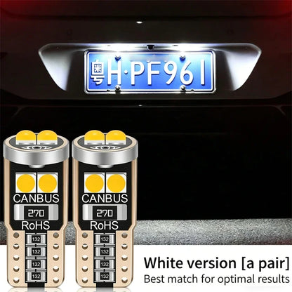 Universal modified license plate light, trunk light car LED rear license plate light, t10 ultra bright small bulb car tail light