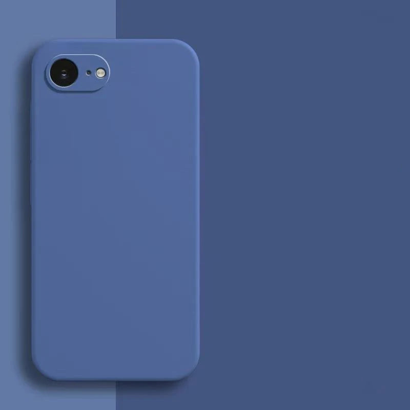 Liquid Silicone Phone Case for iphone 16 17 7 8 SE X XR Xs Max 11 12 13 mini 14 15 16 Plus 17 Pro Max 16e 17e Shockproof Cover