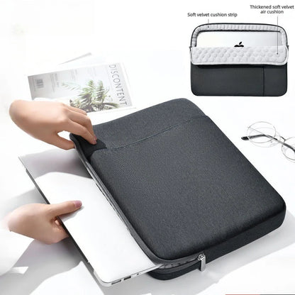 360° Plush Airbag Protection Laptop Bag Sleeve for Macbook Air 12-17.3Inch Tablet Computer Bag Lenovo Asus HP Dell Laptop Case