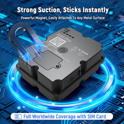 4G GPS Tracker Car Motorcycl Alarm Tracking Real-time GPS Locator Device Anti-theft Alarm Geo-Fence Position APP