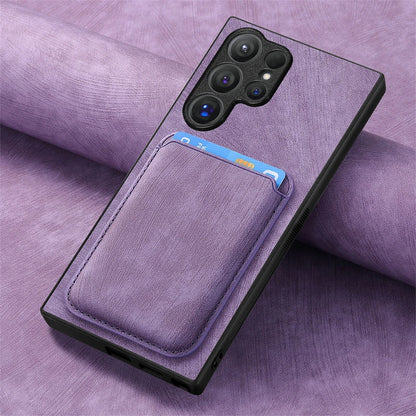 Luxury Leather Detachable Magnetic Card Slot Wallet Case For Samsung Galaxy S25 S24 S23 S22 S21 Ultra + Plus FE Shockproof Cover