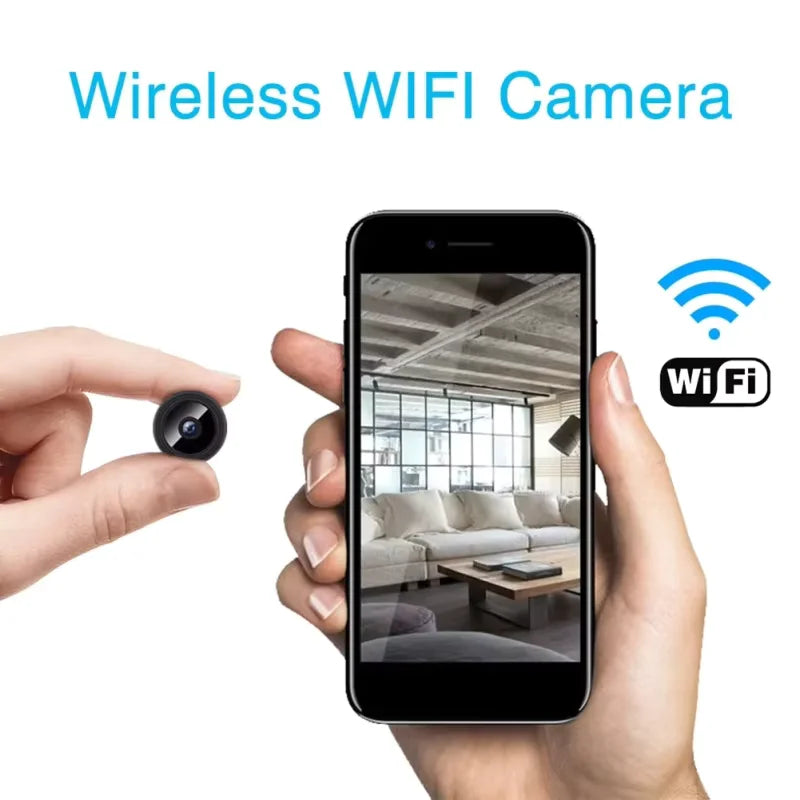New Cemera Mini A9 1080P High Definition WIFI CCTV IP Black Voice Video Security Wireless Security Cameras Fast Delivery