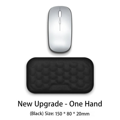 Keyboard Mouse Wrist Rest Pad Memory Foam Hand Rest Support Support Ergonomic Wrist Cushion Pad Memory Foam For Notebook Laptops