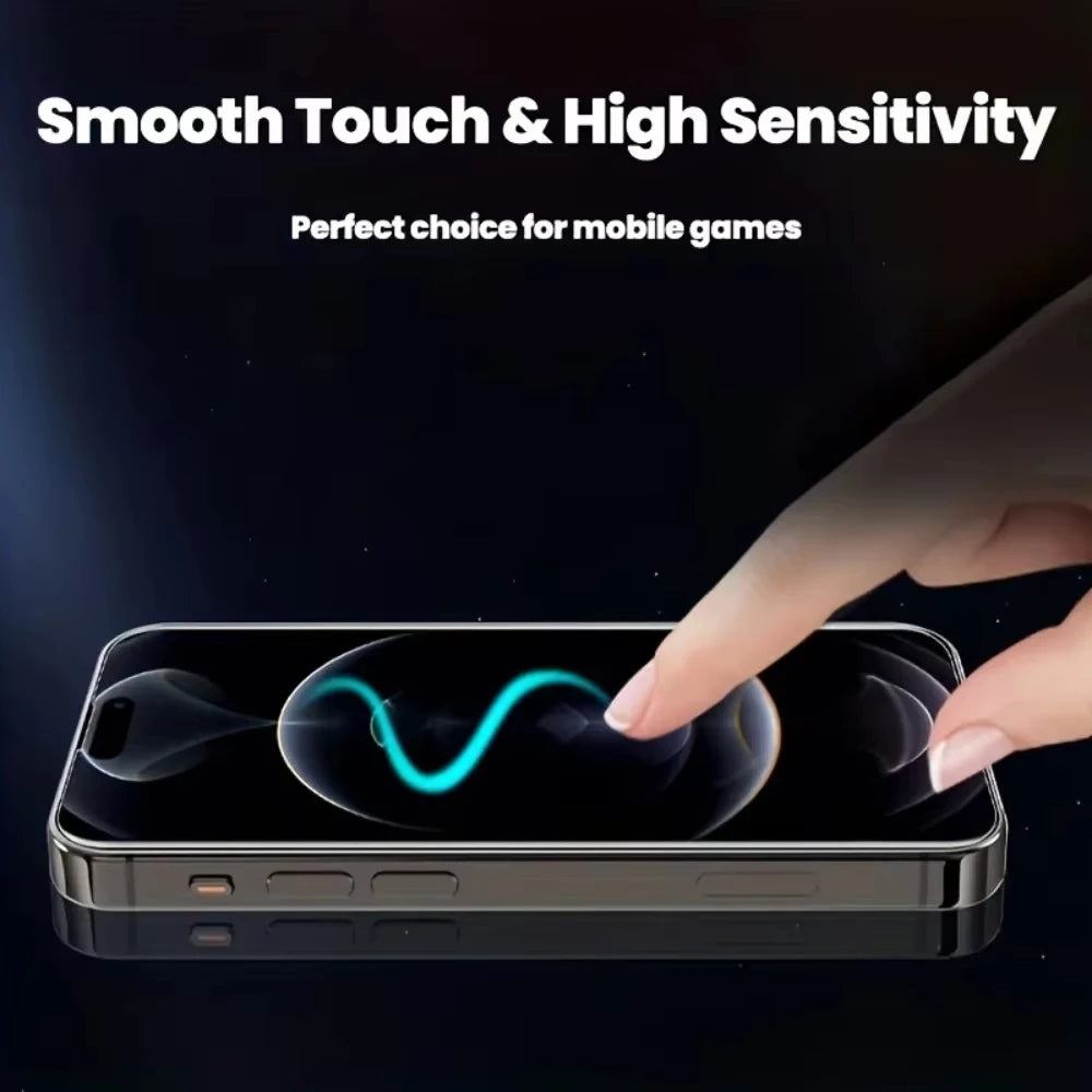 1-4PCS Anti-Spy Hydrogel Film For iPhone 16 Pro 17 15 18 Pro Max XR Air 16 13 12 11 14 XS Max X 14 Plus Screen Protector Privacy