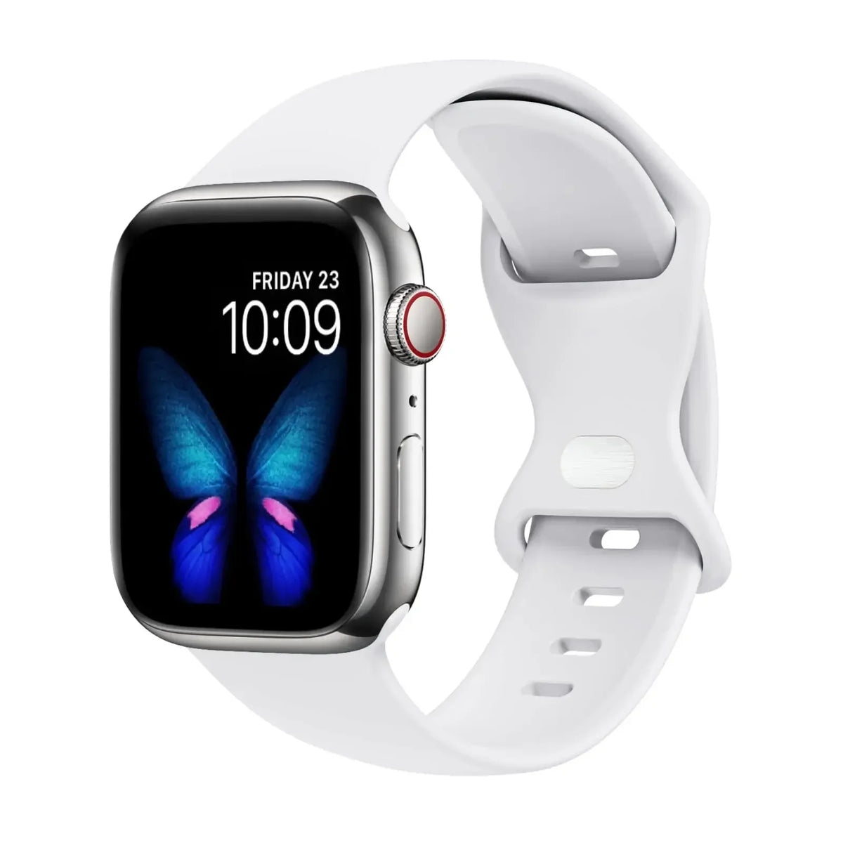 Sport Bands for Apple Watch Strap Ultra SE Series 10 4 3 46mm/38mm/40mm/45mm 49mm 41mm/42mm/44mm Silicone iWatch Band 9 8 7 6 5