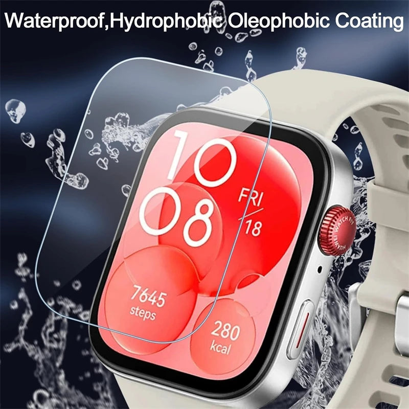 5PCS Screen Protector For Huawei Watch Fit 3/4/4Pro/5Pro Anti Scratch Clear TPU Hydrogel Film Huawei Accessories Protective film