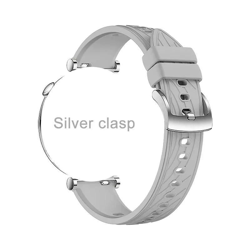 18mm Band for Xiaomi S4 41mm Sport Breathable Adjustable Band for Xiaomi S4 41mm Men Women Rubber Accessroeis Watch Strap