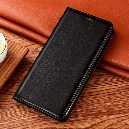 Crazy Horse Genuine Leather Flip Case For Google Pixel 3 4 4A 5 5A 6 6A 7 7A 8 8A 9 10 10A 11 XL Pro Fold Phone Cover Card Cases