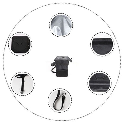 Portable Waterproof Car Trash Can Auto Organizer Garbage Bin Vehicle Accessories for Car