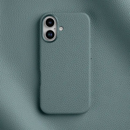 Melkco All-inclusive Genuine Leather Mobile Phone Case for IPhone 16 17 Plus with Magnetic Luxury Mobile Phone Protective Case