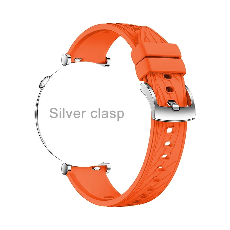 18mm Band for Xiaomi S4 41mm Sport Breathable Adjustable Band for Xiaomi S4 41mm Men Women Rubber Accessroeis Watch Strap