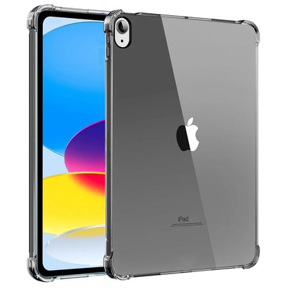Case for iPad (A16) 11th 10th Generation 2022/2025 10.9/11 inch ,Lightweight and Thin, Soft TPU with Air Bumper, Glitter Pink