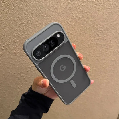 Luxury Translucent Matte Magnetic Case For Google Pixel 10 ProXL 9Pro XL 11 ProXL 10 9A Wireless Charging Candy Color Slim Cover