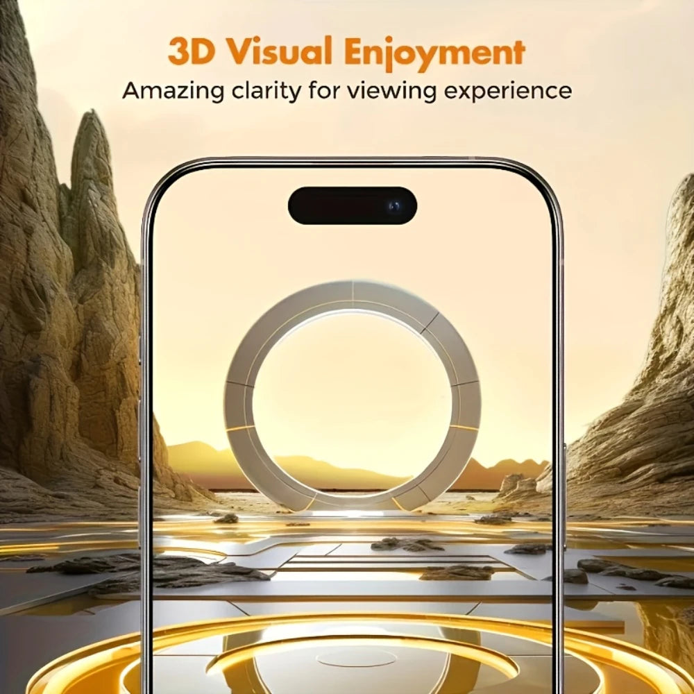 NNBILI 1-5Pack 4 Way 360 Degree Privacy Screen Protector For iPhone 17 Pro Max [6.9 Inch] 18 16 15 14 13 12 11 Pro Plus 17e 16e