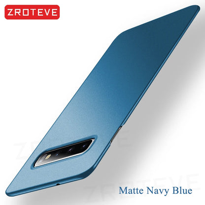 S10 Plus Case ZROTEVE Ultra Slim Hard PC Matte Cover For Samsung Galaxy S10 E S10E S8 S9 Plus S 10 9 8 Shockproof Phone Cases