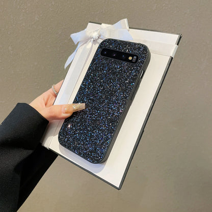 Luxurious shiny diamond rhinestone Glitter For Samsung Galaxy S10 4G 5G Plus Lite Back Cover﻿﻿﻿﻿﻿﻿﻿